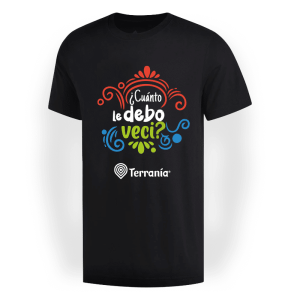 Camiseta "Cuánto le debo, veci" - Imagen 2