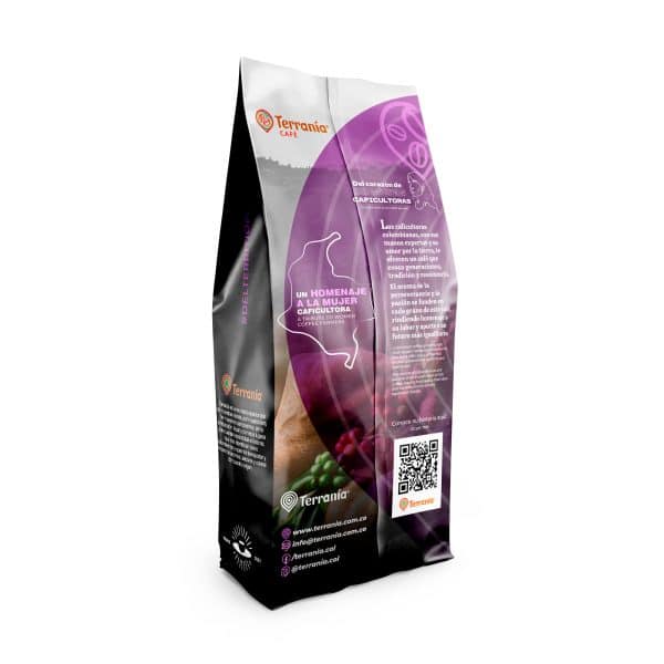 Terranía Café. Edición: Un homenaje a la mujer caficultora 250 g - Imagen 2